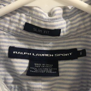 Women woven top Ralph Lauren